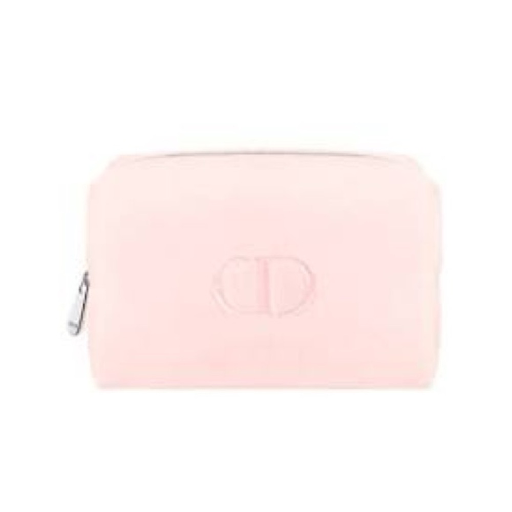 Dior CD logo Beauty Cosmetic Makeup Clutch Bag